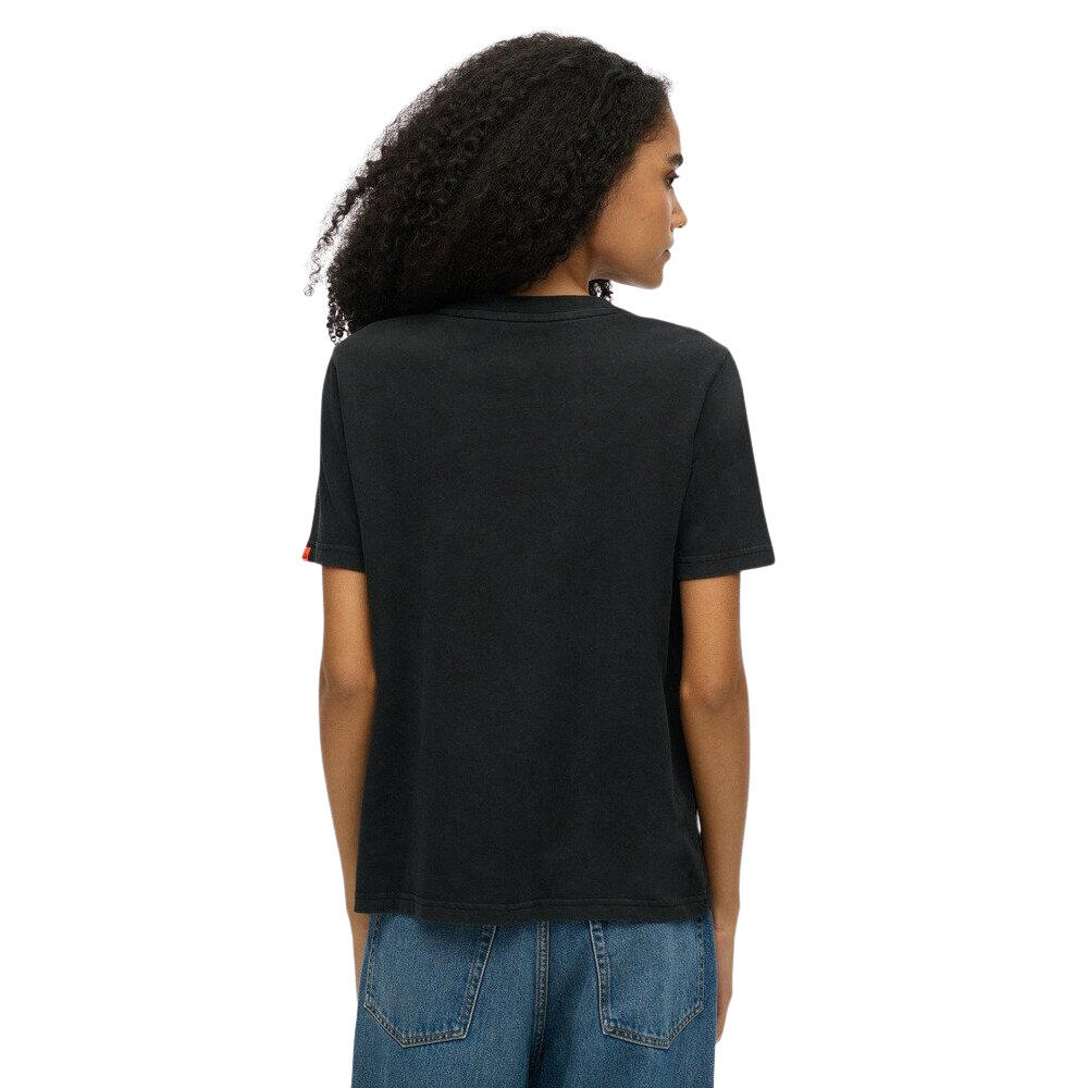 T-shirt décontracté fantaisie femme Superdry Varsity 3/4