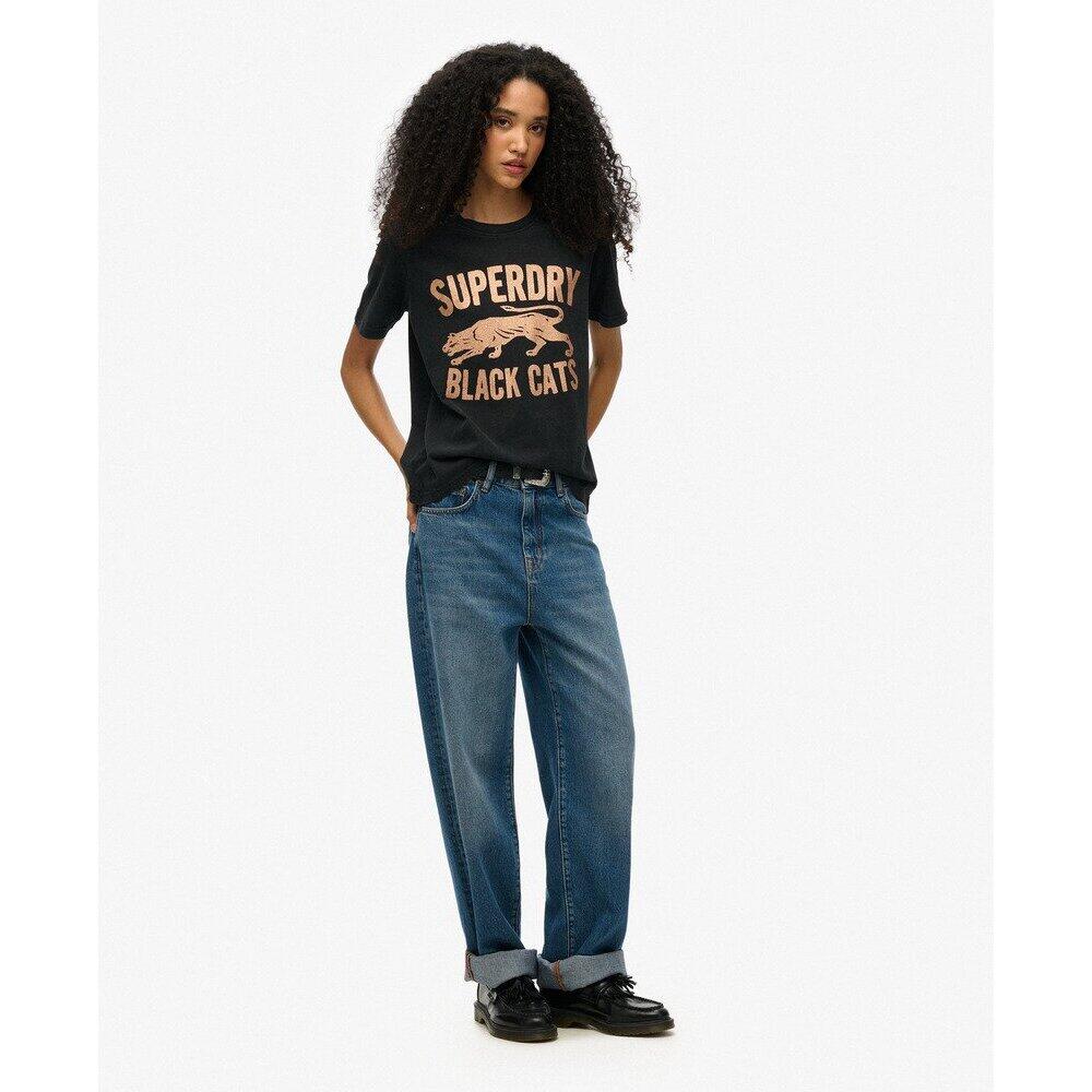 T-shirt décontracté fantaisie femme Superdry Varsity 2/4