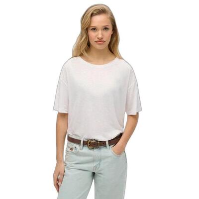 T-shirt met verlaagde schouders voor dames superdry studios