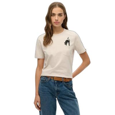 Dames-t-shirt superdry
