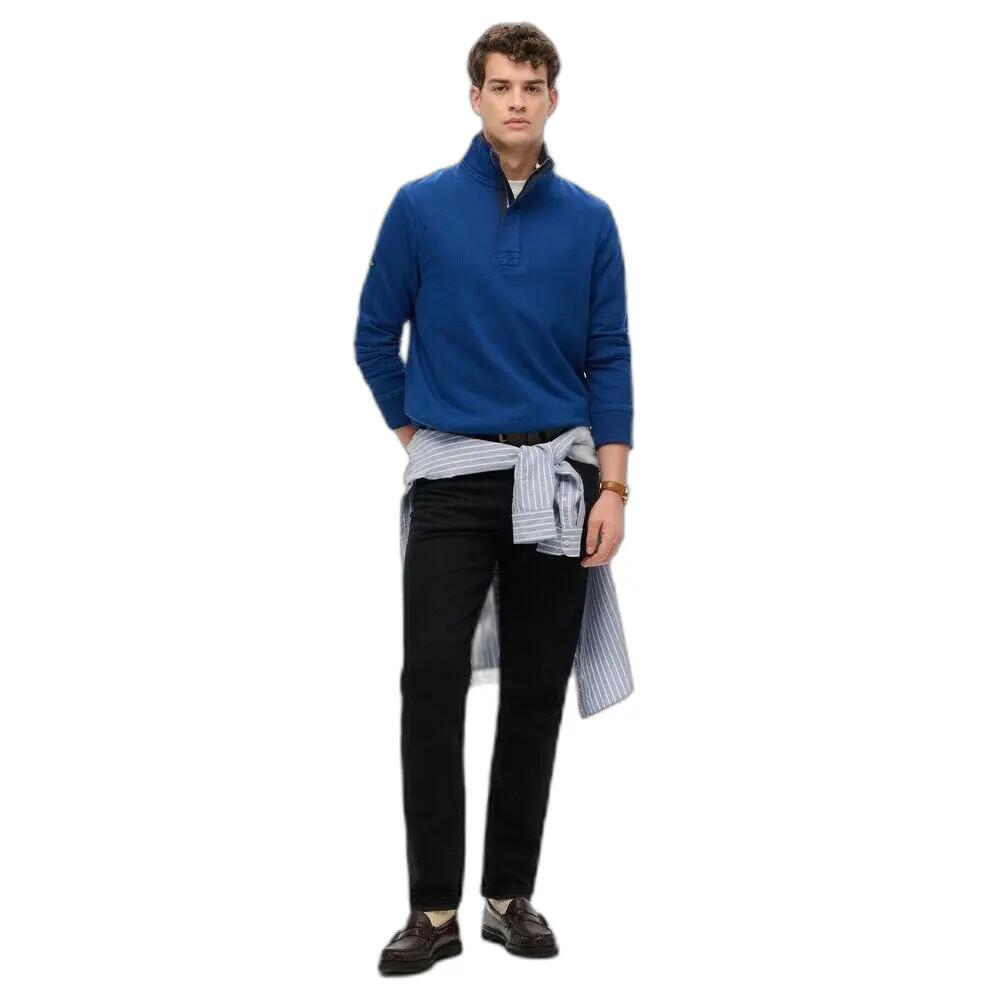 Bluza z pół zamkiem błyskawicznym Superdry Cotton Classics Jersey Henley 2/6