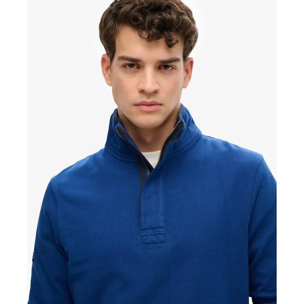 Bluza z pół zamkiem błyskawicznym Superdry Cotton Classics Jersey Henley 5/6