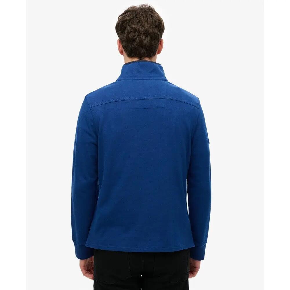 Bluza z pół zamkiem błyskawicznym Superdry Cotton Classics Jersey Henley 4/6