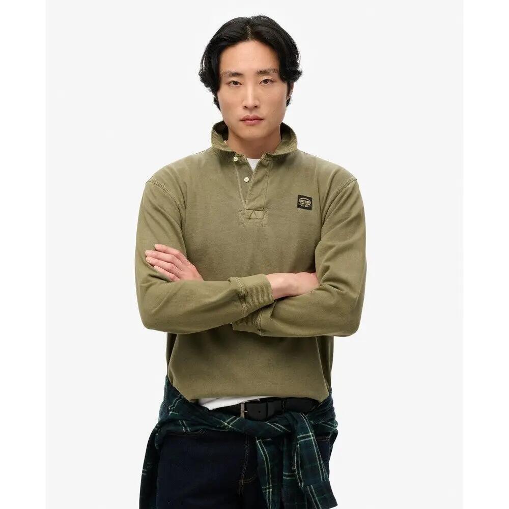 Polo a maniche lunghe Superdry Contrast Stitch 2/5