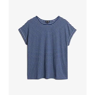 Dames-t-shirt met losse pasvorm superdry studios