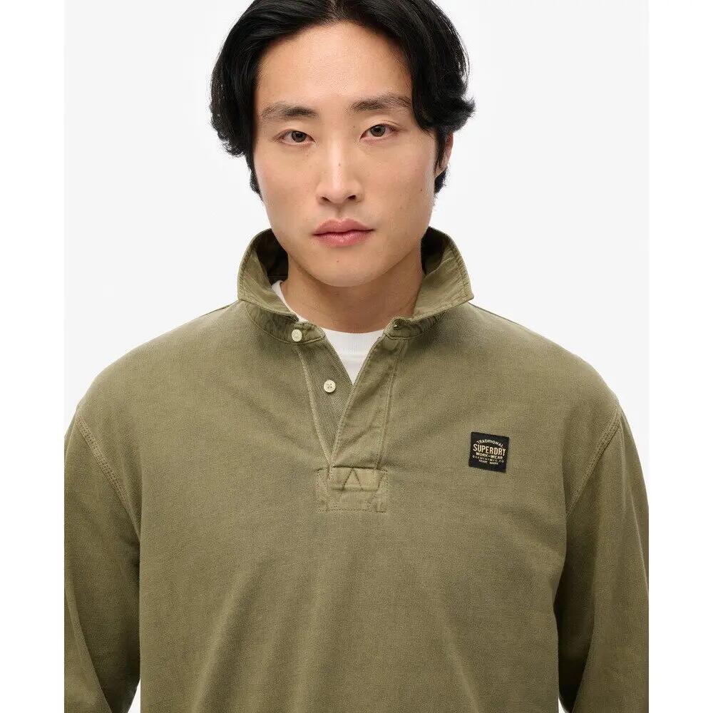 Polo a maniche lunghe Superdry Contrast Stitch 4/5