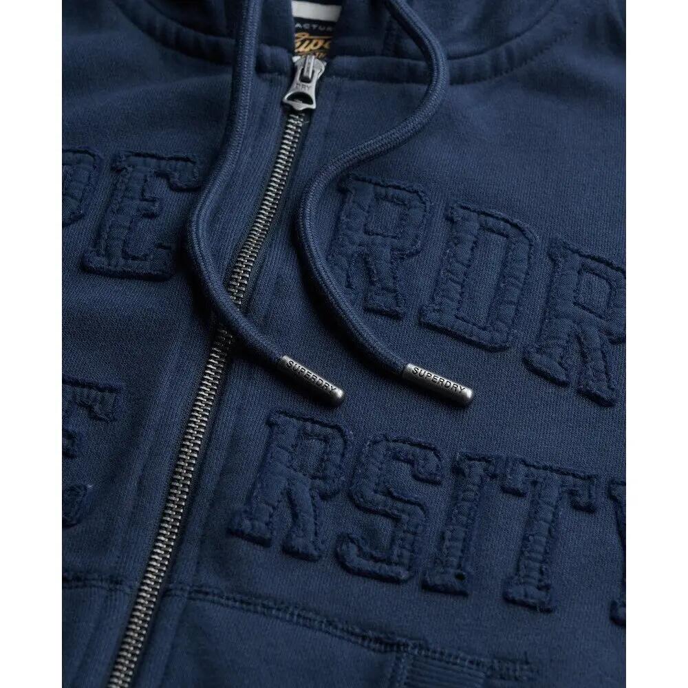 Felpa con cerniera a cappuccio da donna Superdry Athletic Tonal Crop 6/6