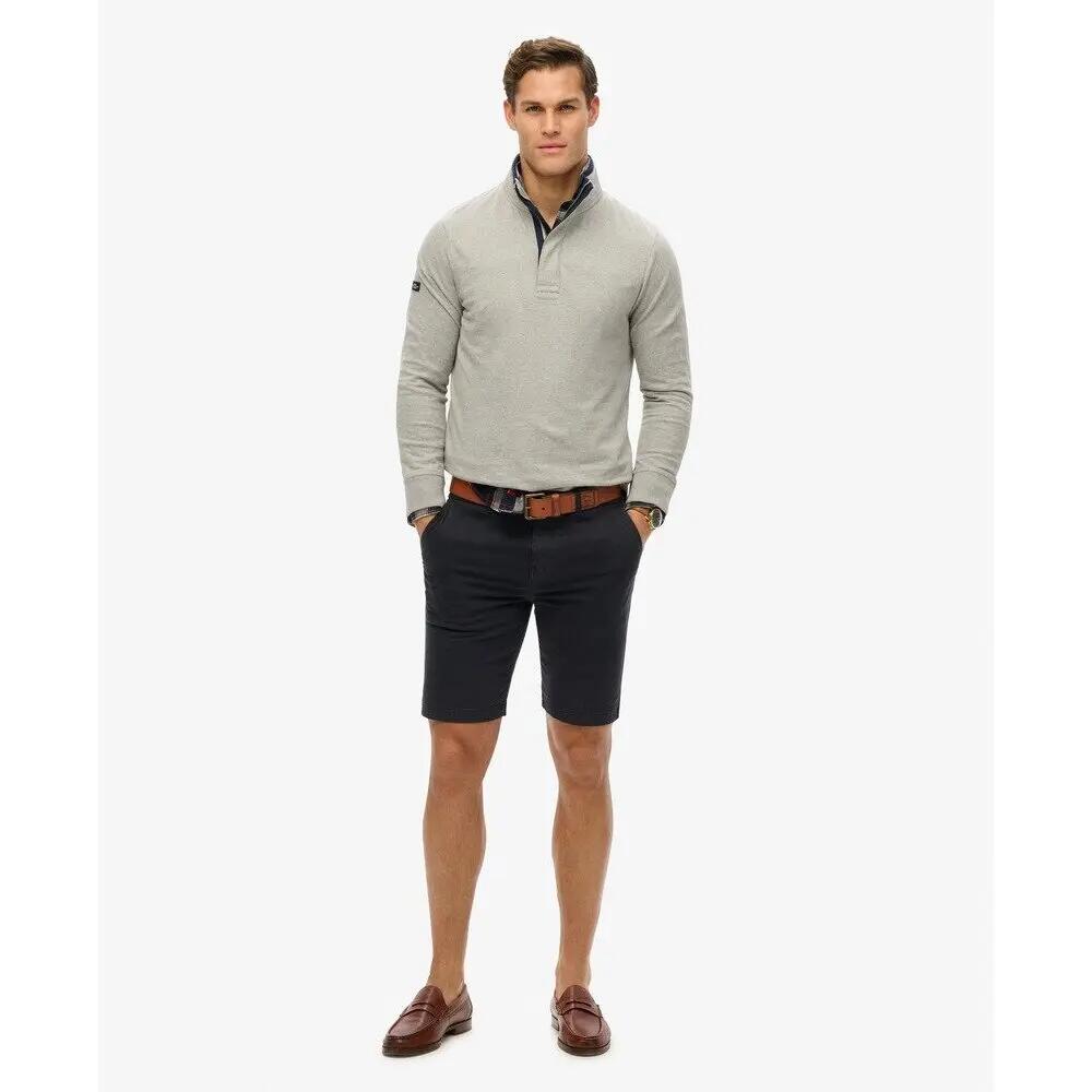 Sweatshirt demi-zip Superdry Cotton Classics Jersey Henley 2/6
