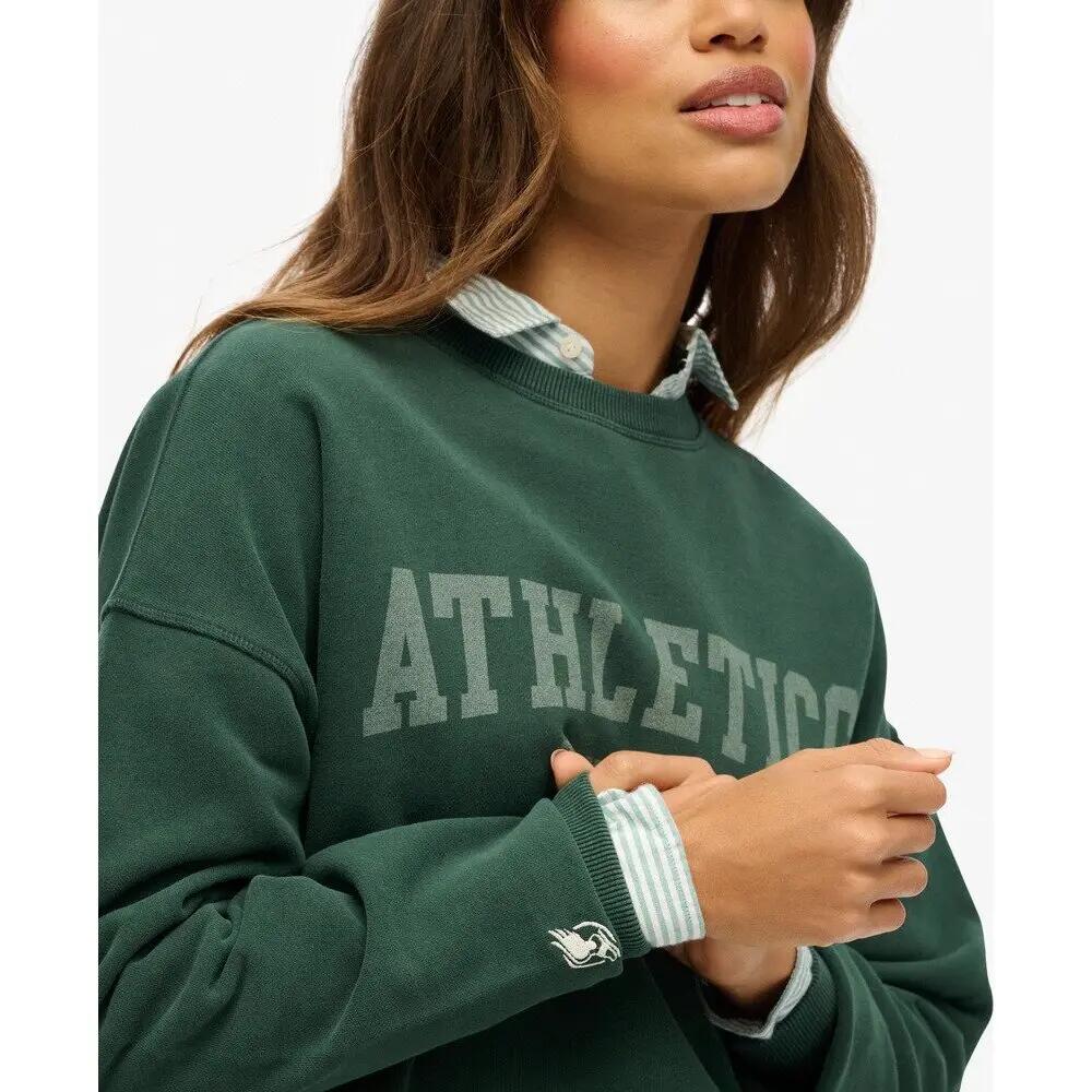 Sweatshirt femme Superdry Ath Ess Relaxed Crew 6/6