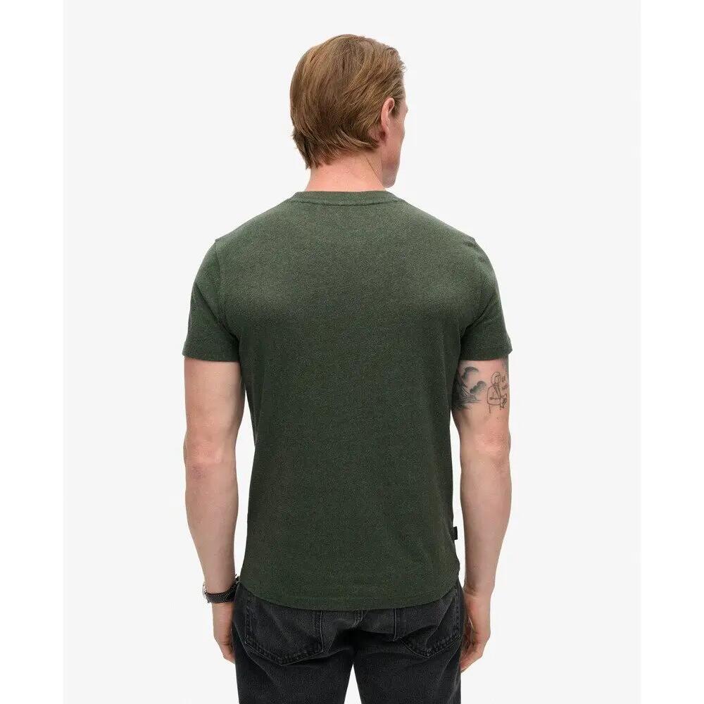 T-shirt Vert Brut Homme Superdry Vintage LogoR6T 4/6