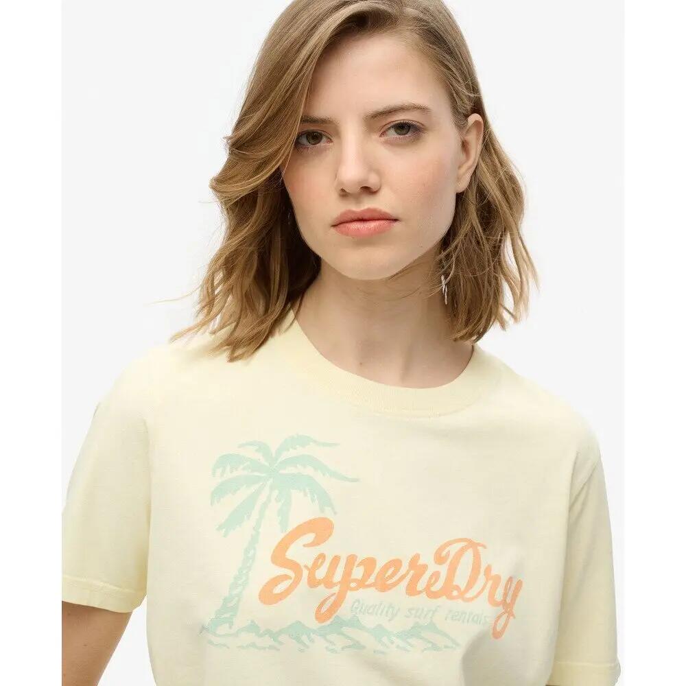 Dames-T-shirt Superdry Lo-fi 4/4