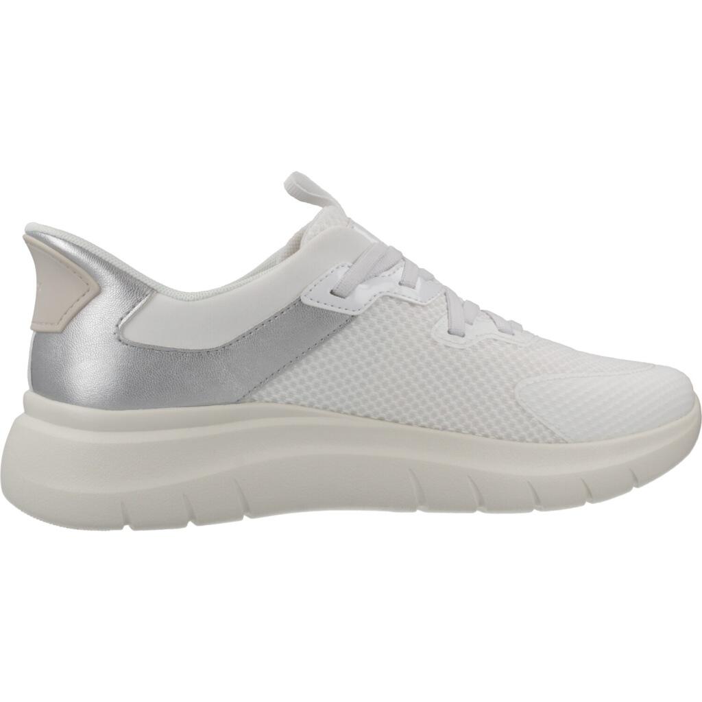 Baskets Femme Blanc Geox D PLUMMERY PLUS 4/5