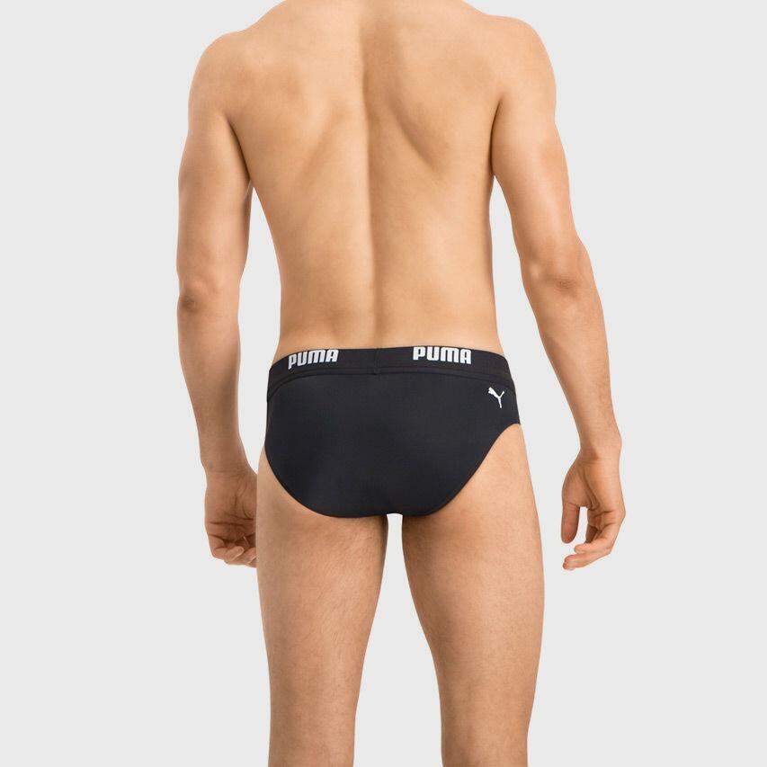 Calção de banho PUMA masculino preto 3/4