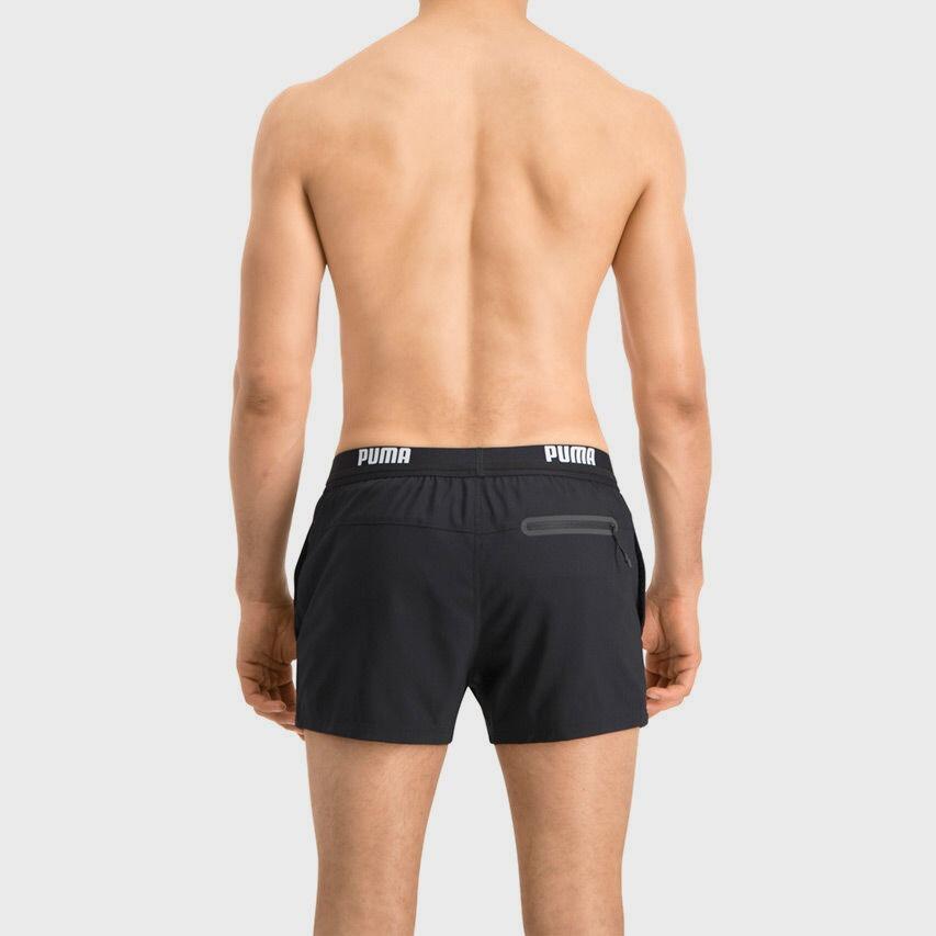 PUMA Herren Badehose Badeshorts Logo Swim Shorts 100000030 3/4