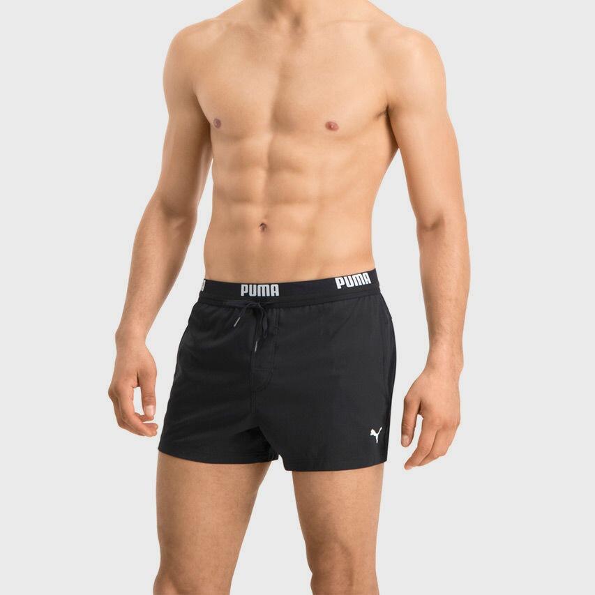 PUMA Herren Badehose Badeshorts Logo Swim Shorts 100000030 2/4