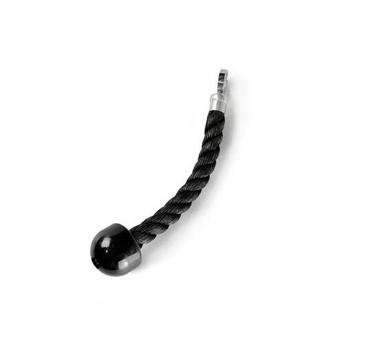 Corda tricipiti singola 35 cm nylon per carrucole alte e basse