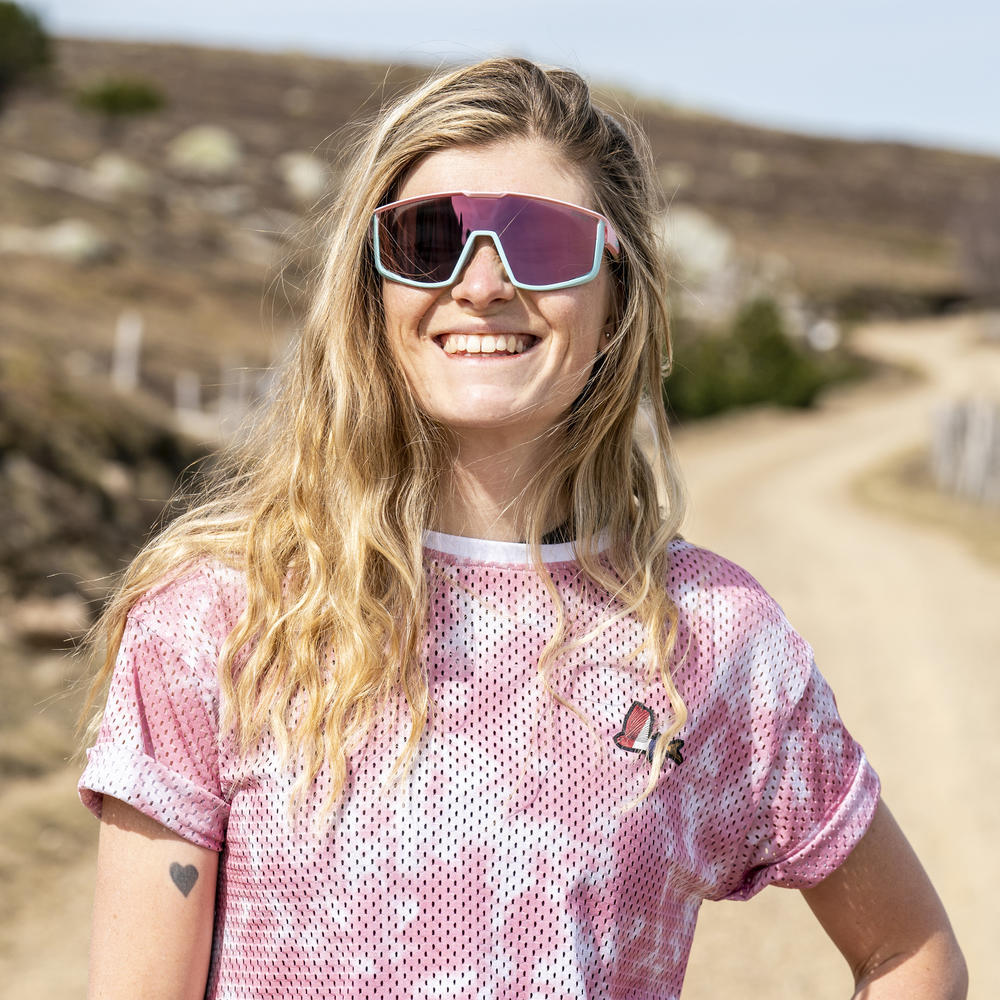 Occhiali da sole Julbo Fury Spectron 3CF Rosa Pastello/Viola 7/7