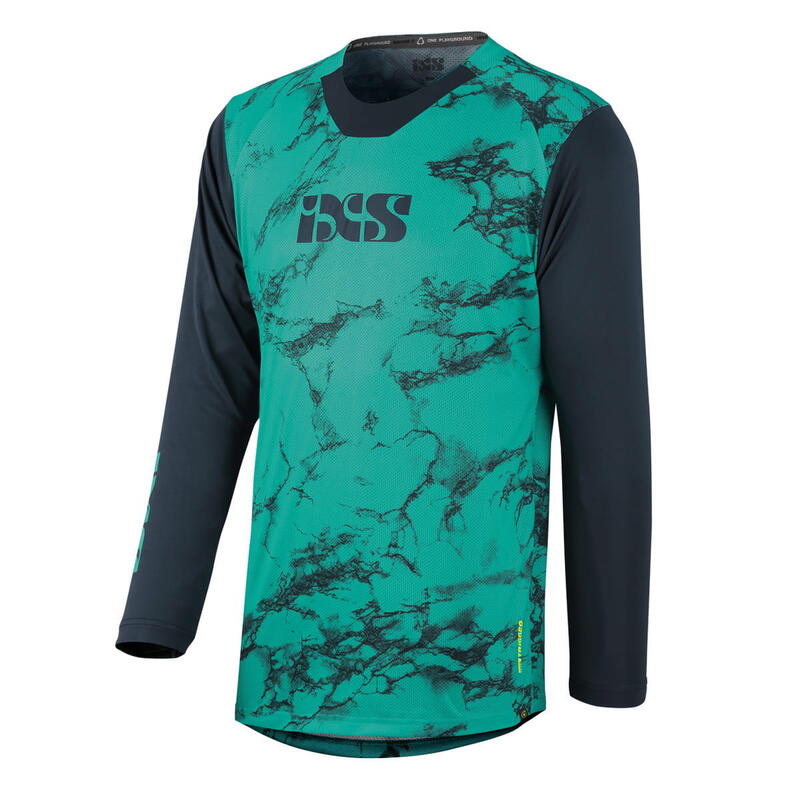 Trigger X Air Kids Jersey à manches longues - Turquoise/Bleu