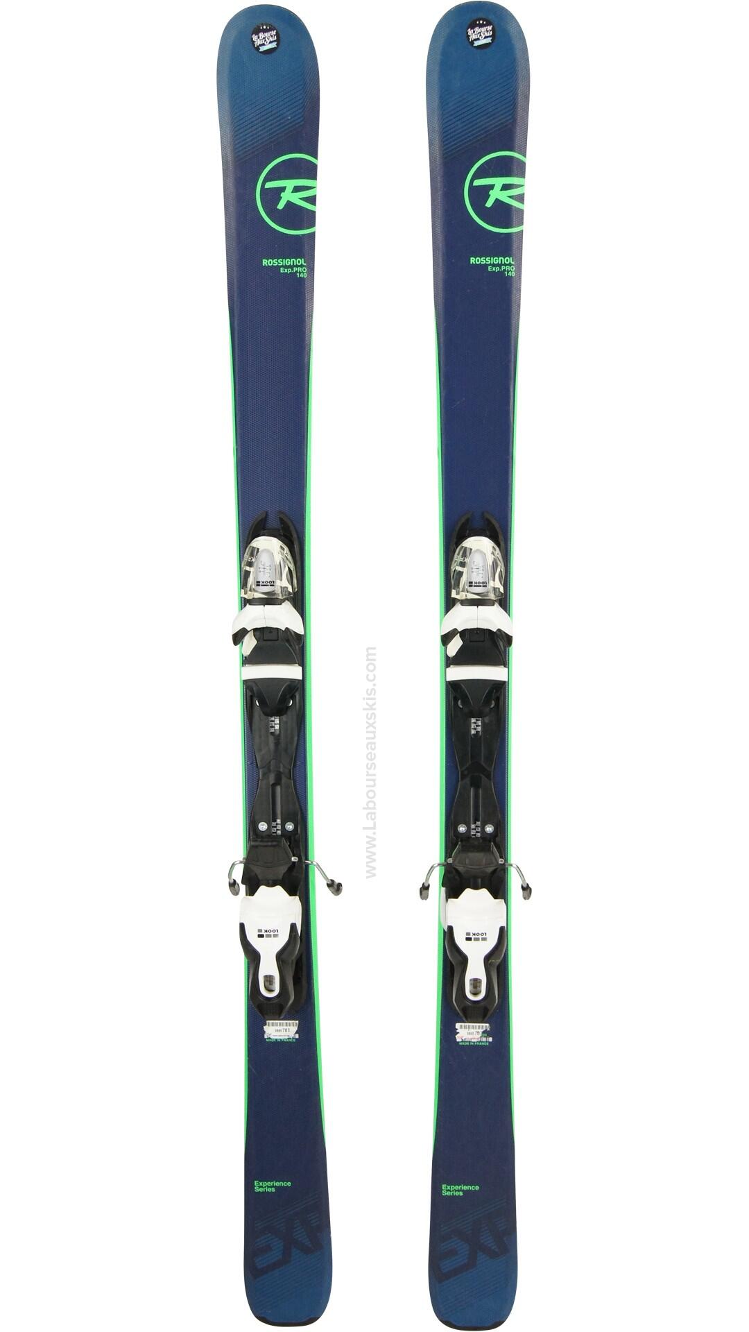 Reconditionné - ROSSIGNOL EXPERIENCE PRO JR  + LOOK TEAM 4 - Très bon état 2/3