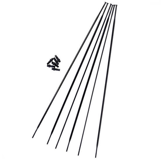 DT Swiss Speichenkit für HG 1800 SPLINE 27,5"/29" Schwarz - zuverlässiger Lau...