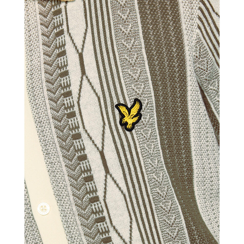 Camisa de punto en jacquard de brocado Lyle & Scott 5/6