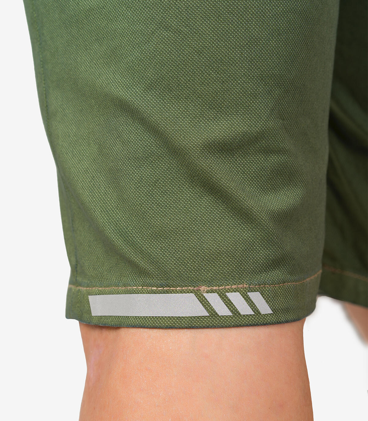 Short de cyclisme urbain Rotterdam Khaki Homme 5/7