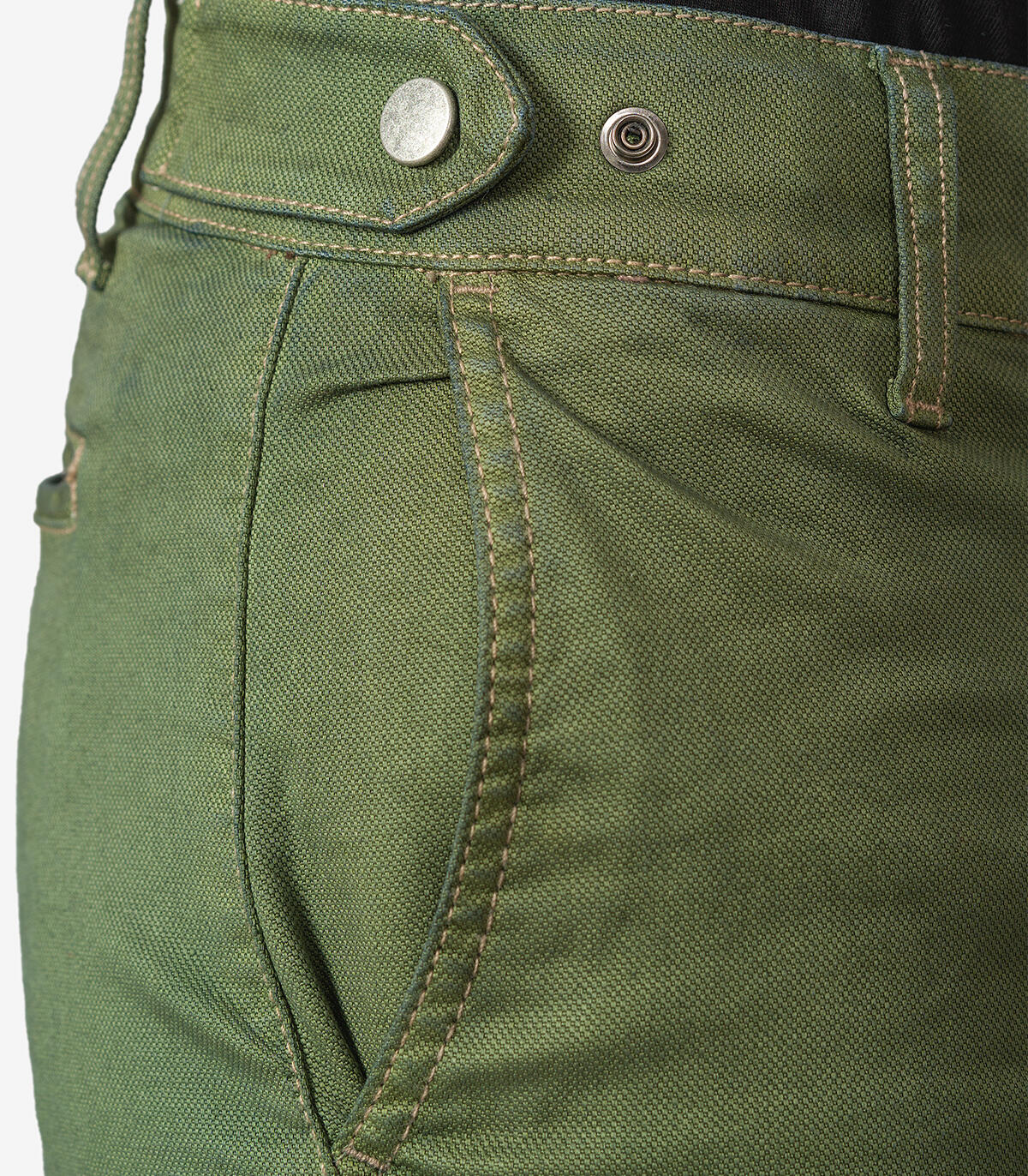 Short de cyclisme urbain Rotterdam Khaki Homme 6/7