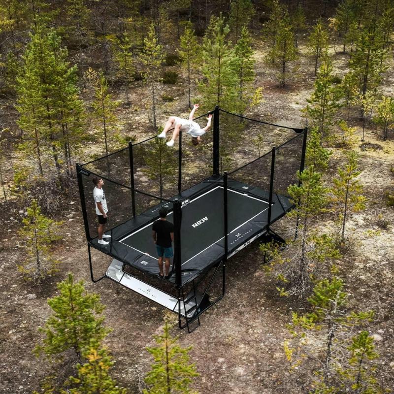 Trampoline - Tuin - Unisex - X Performance - Grijs 2/7