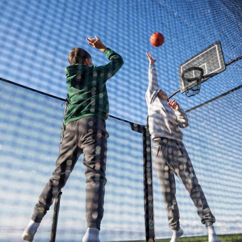 Trampoline - Tuin - Unisex - X Performance - Grijs 7/7