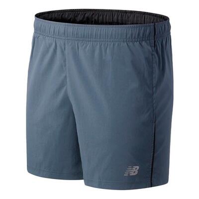 Short da Corsa Uomo New Balance Core Run 7 Blu Marino