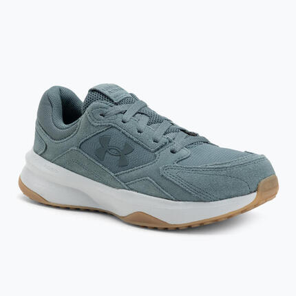 Buty treningowe meskie Under Armour Edge Suede jasper blue/halo gray/jasper blue