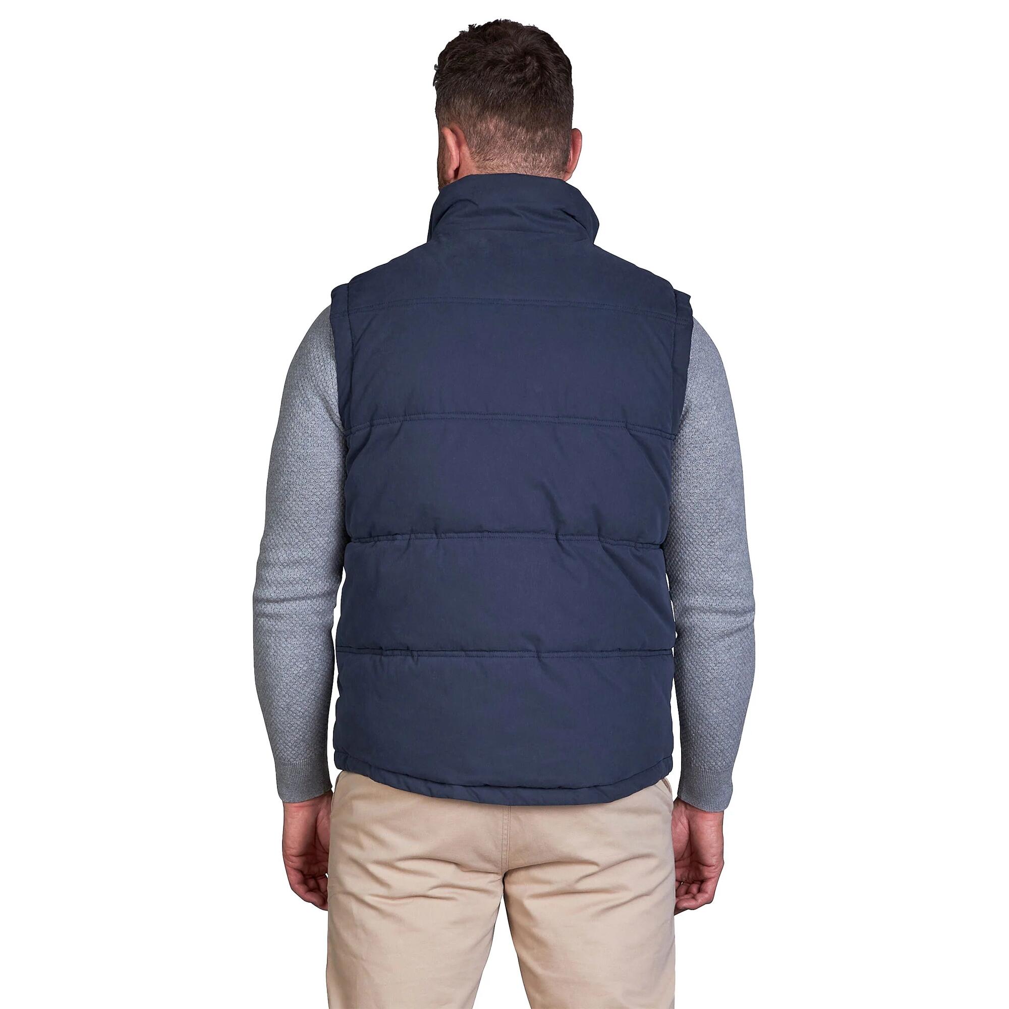 "Classic" Weste Wattiert für Herren Marineblau 2/3