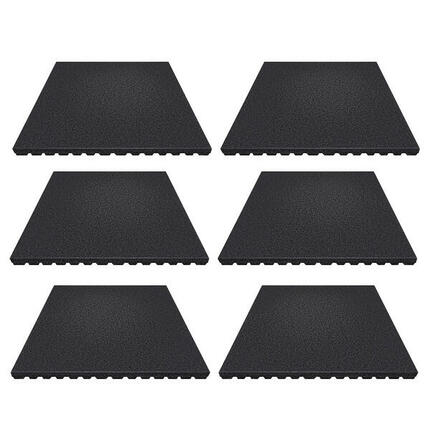 DALLES ANTI CHOC - 42mm - 100x100cm - Lot de 6