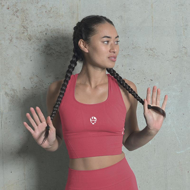 Brassière KEEPFIT jaune 3/3