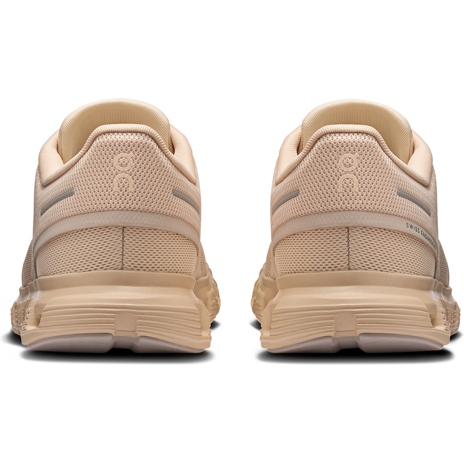 Zapatillas On Running Rosas Cloud 6 Women Sand Sand Cómodas y Ligeras 7/7