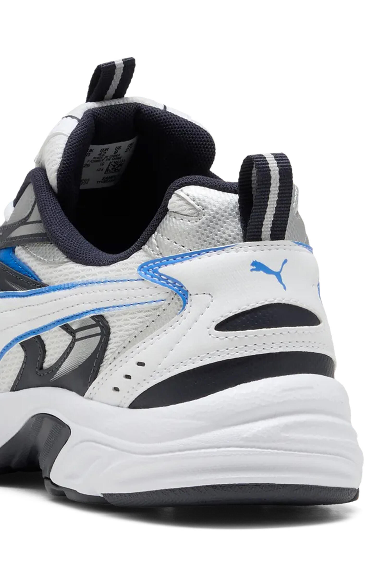 Puma Milenio tech Sneaker Sportschuhe Schuhe Unisex 402623 16 weiß/blau 4/5