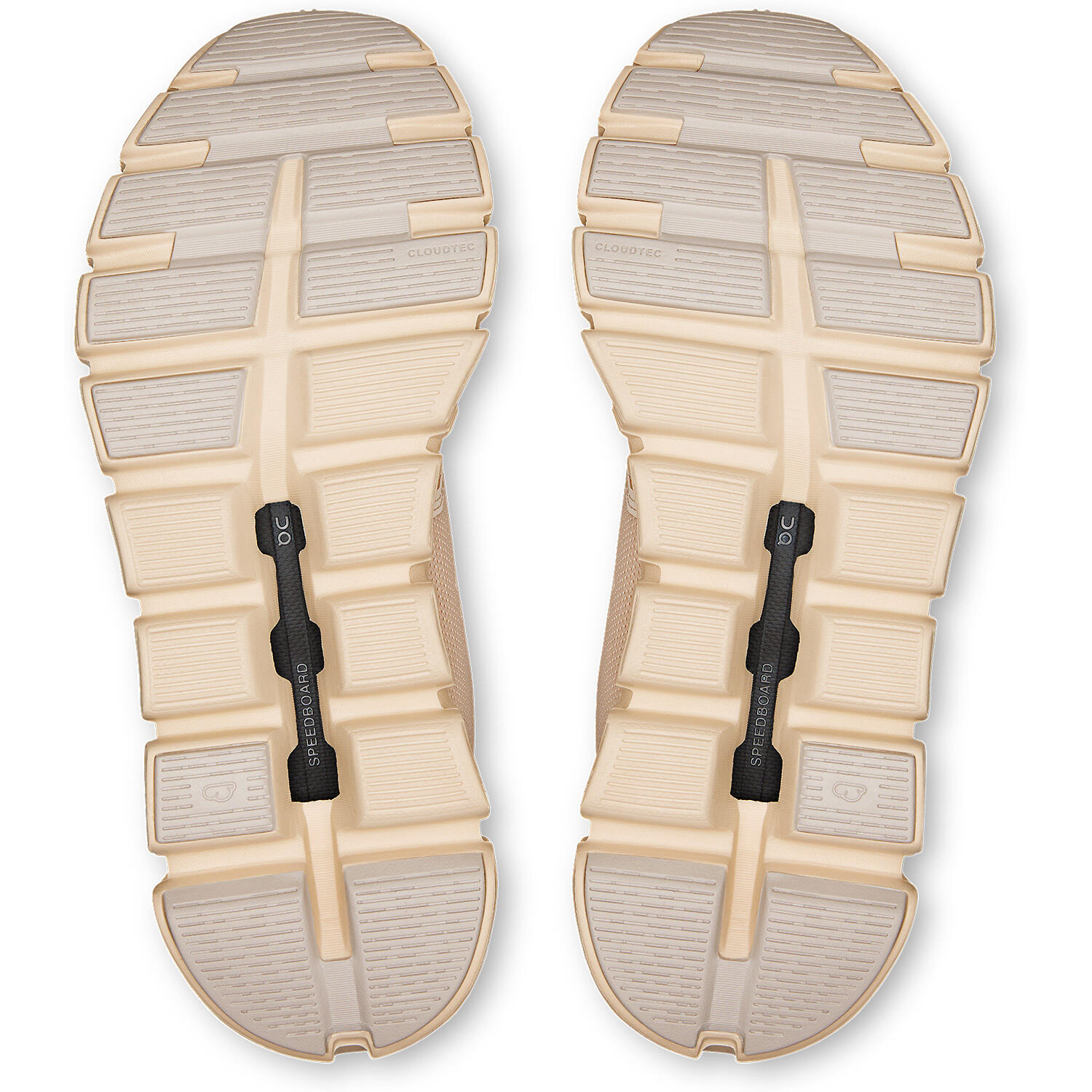Zapatillas On Running Rosas Cloud 6 Women Sand Sand Cómodas y Ligeras 6/7