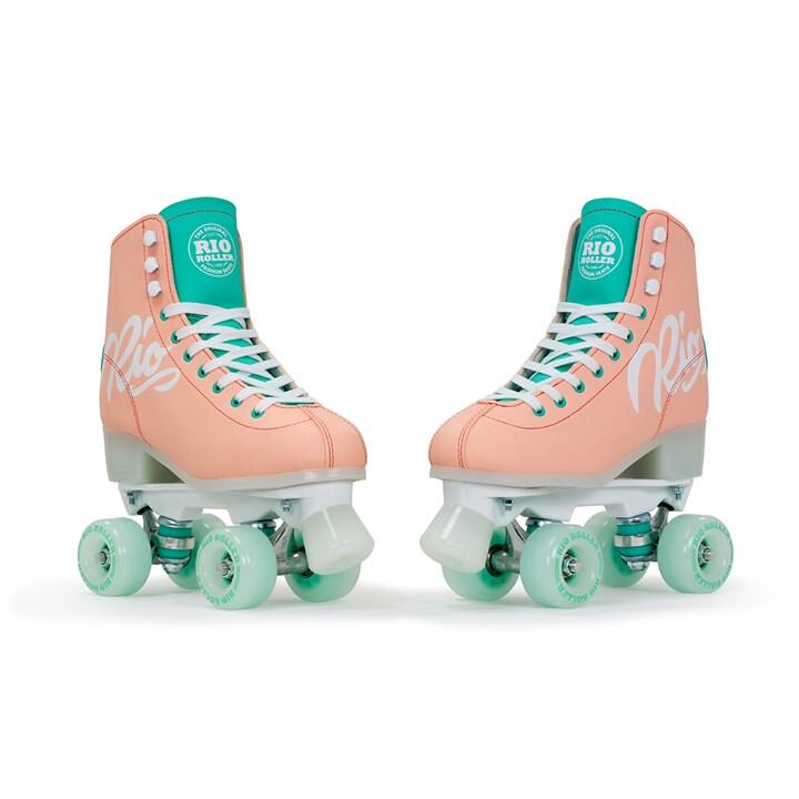 Rio Roller Script Peach Patine Cu Rotile - Peach - 39.5