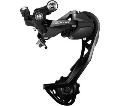 Shimano alivio rd-m3100 achterderailleur 9-speed - lange kooi - zwart