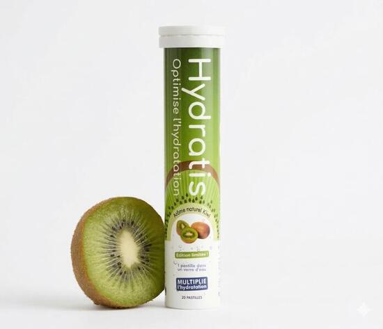 Boisson avec Électrolytes - Formule Isotonique - Kiwi - 20 pastilles
