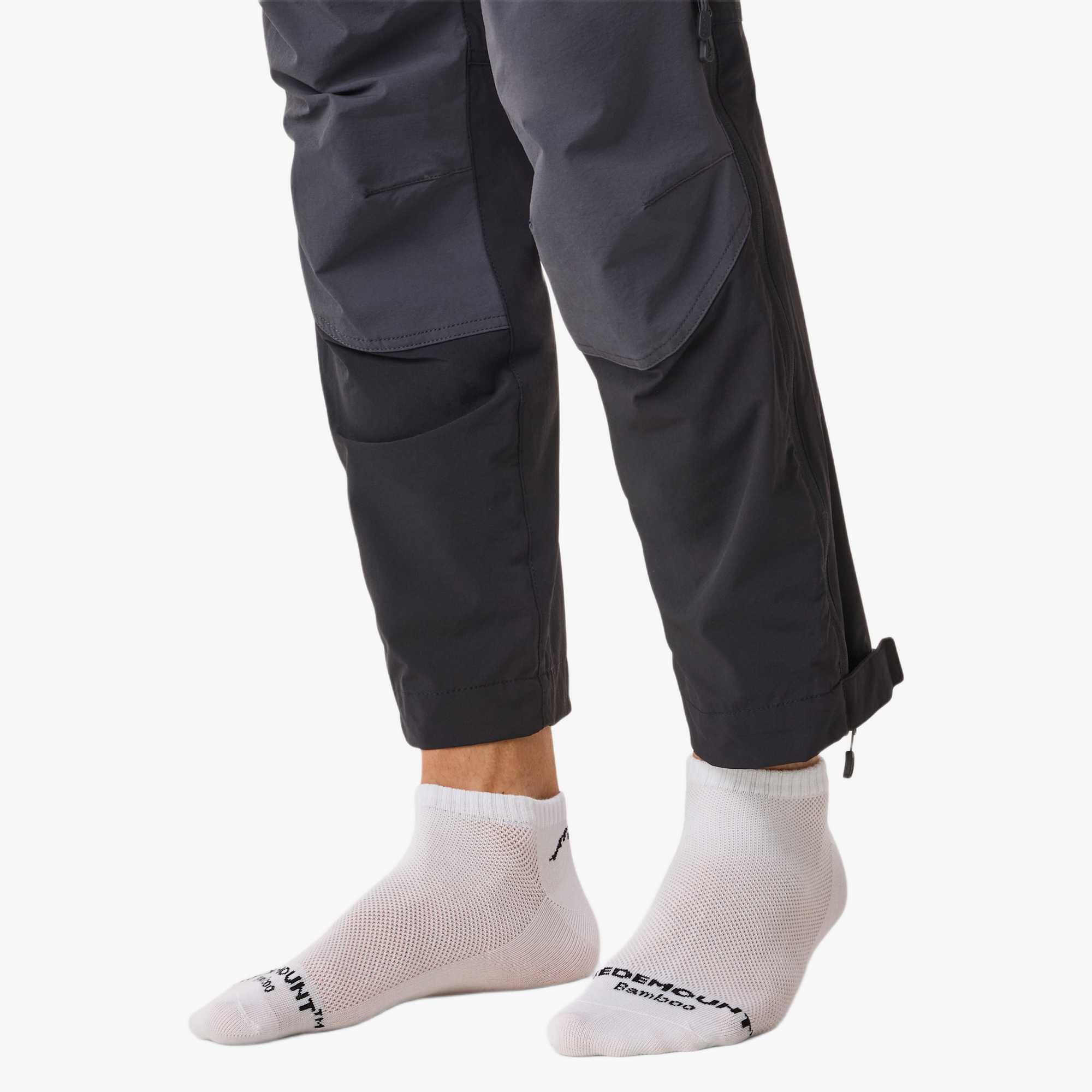 Chaussettes sport unisexes cheville séchage rapide Bamboo Ankle Socks 3-pack 3/4