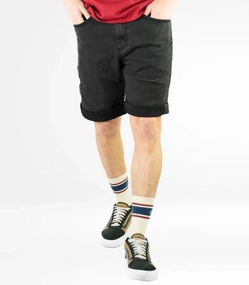 Urban cycling broek gante jeans zwart heren