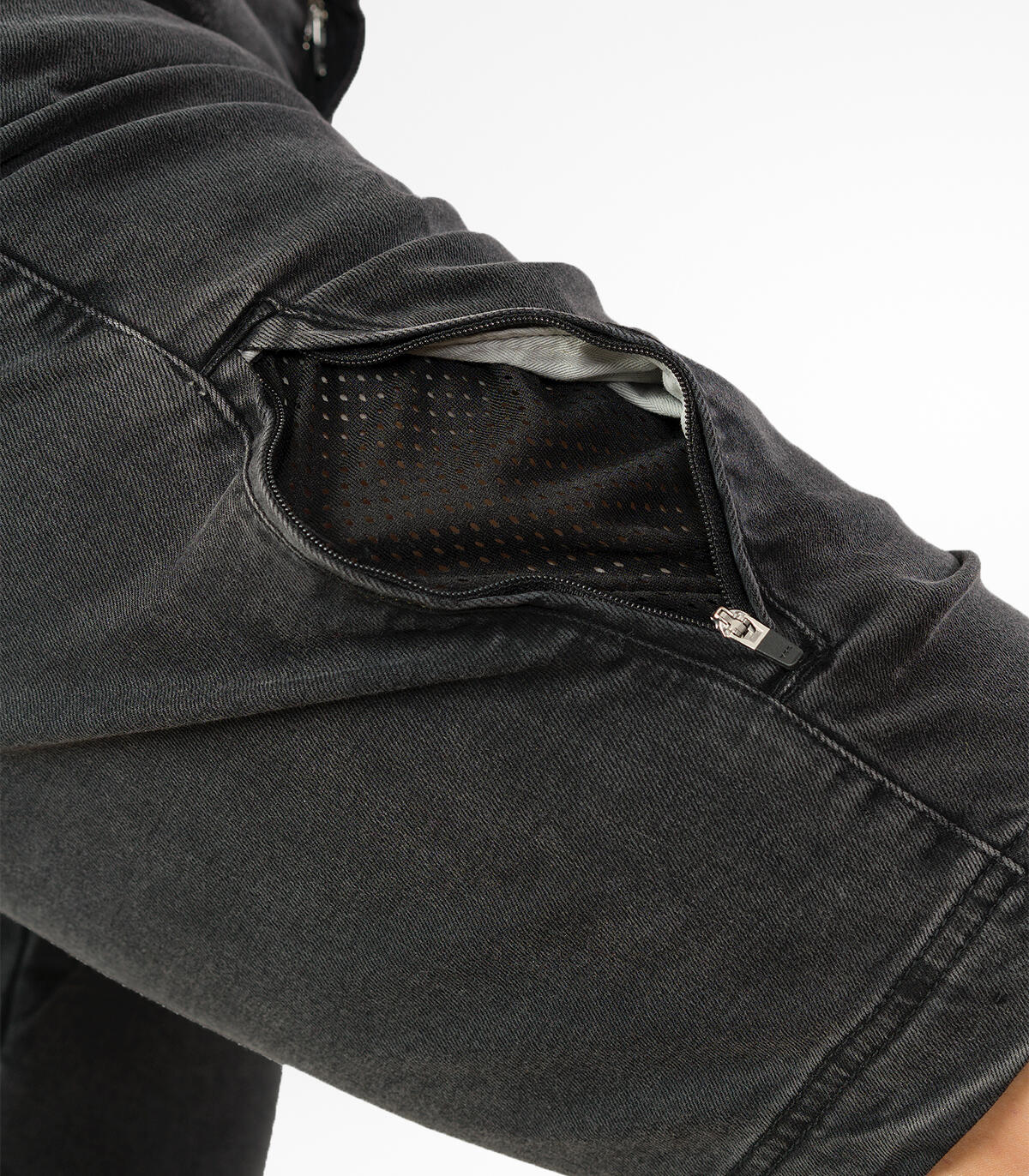 Pantalon cyclisme urbain Gante Jeans Noir Homme 6/7