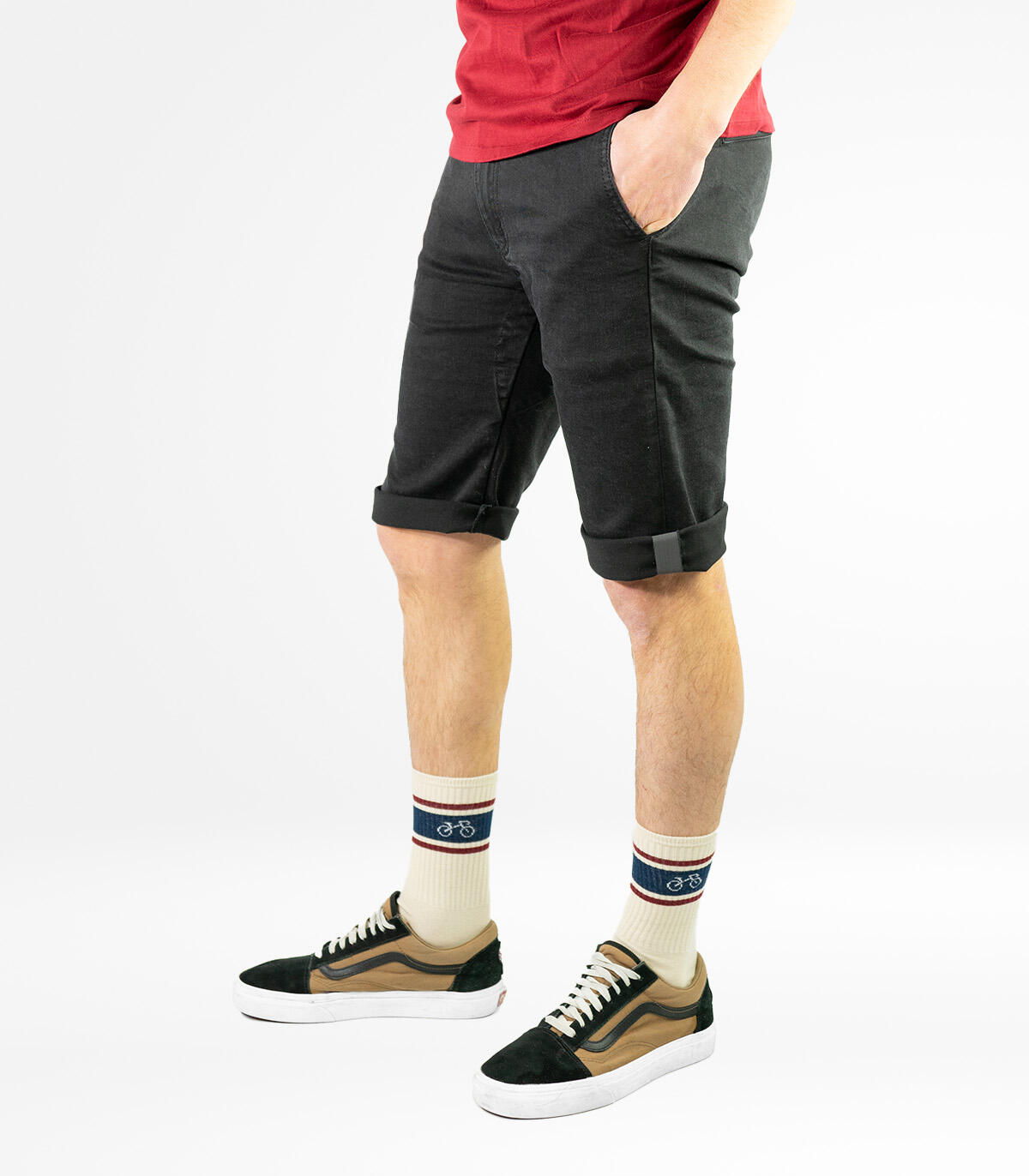Urban Cycling Short Utrecht Zwart Heren 2/7
