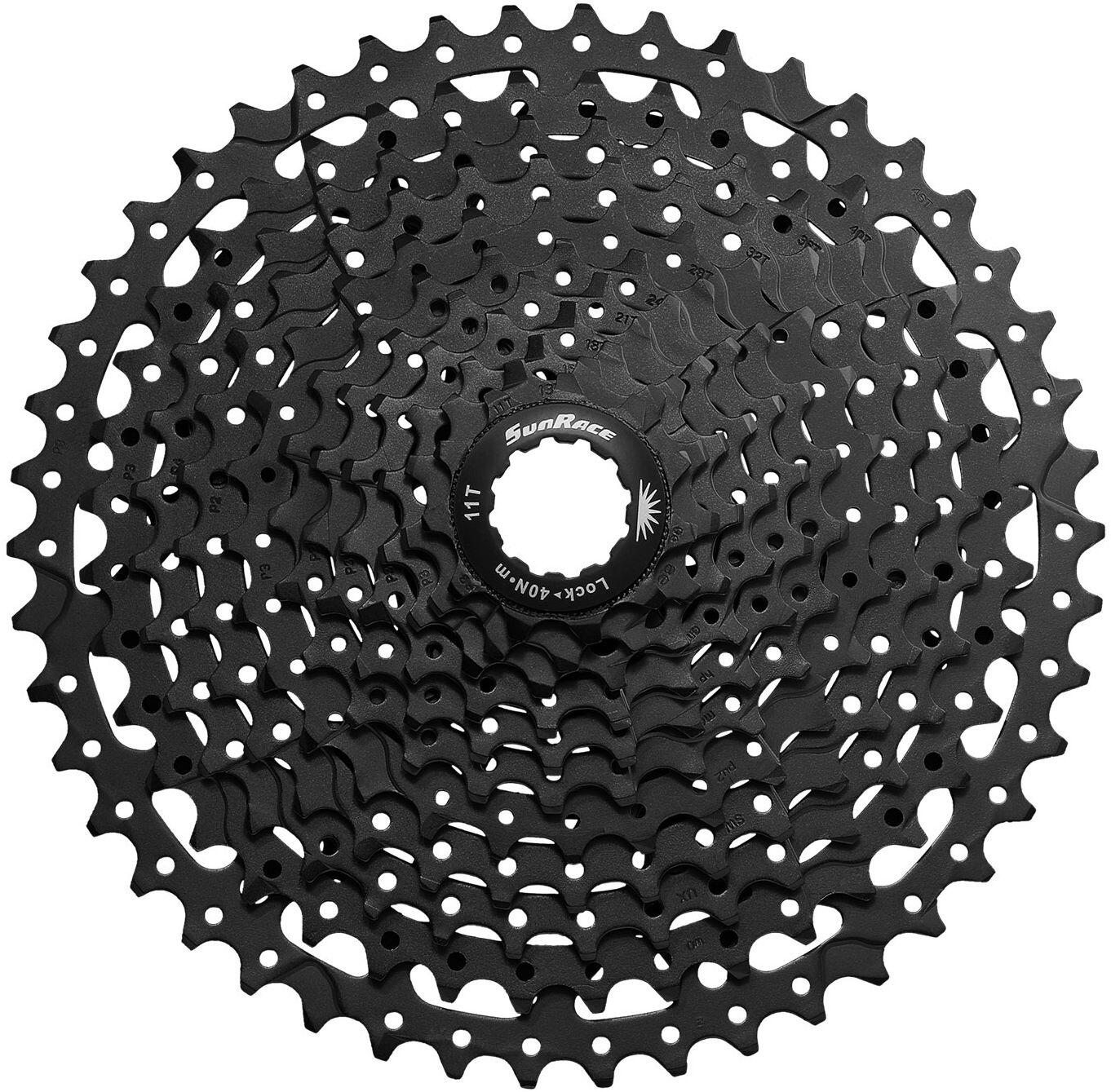 Cassette VTT 11V SunRace CS-MS8 Noir 2/2