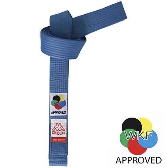 Ceinture Karaté bleue Kappa Sparta