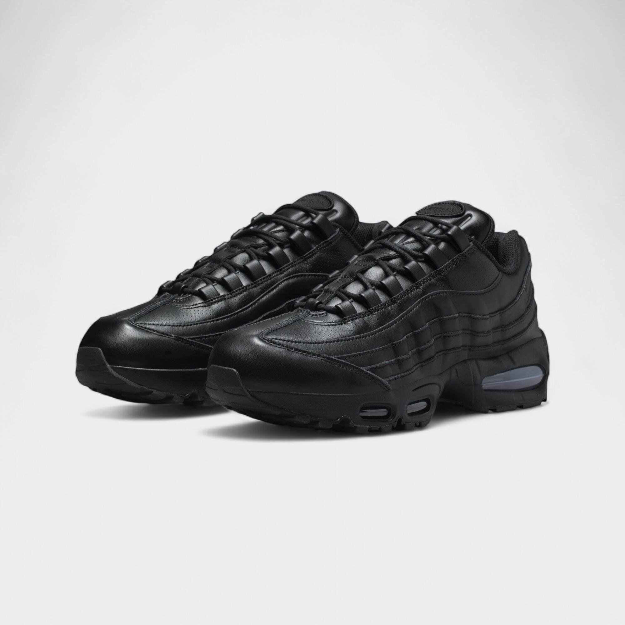 Nike Air Max 95 - Black Leather 2/7