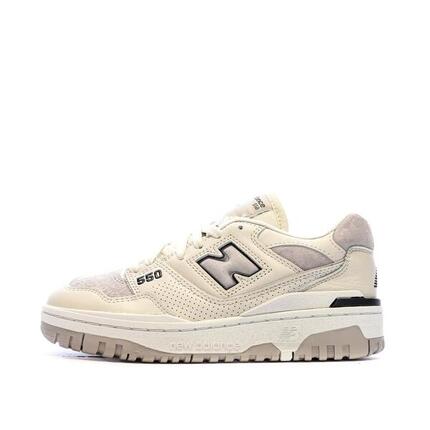 Zapatillas New Balance 550 Blancas y Grises para Mujer