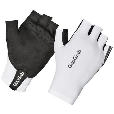 Fietshandschoenen faststream aero korte vinger gripgrab zwart - maat l