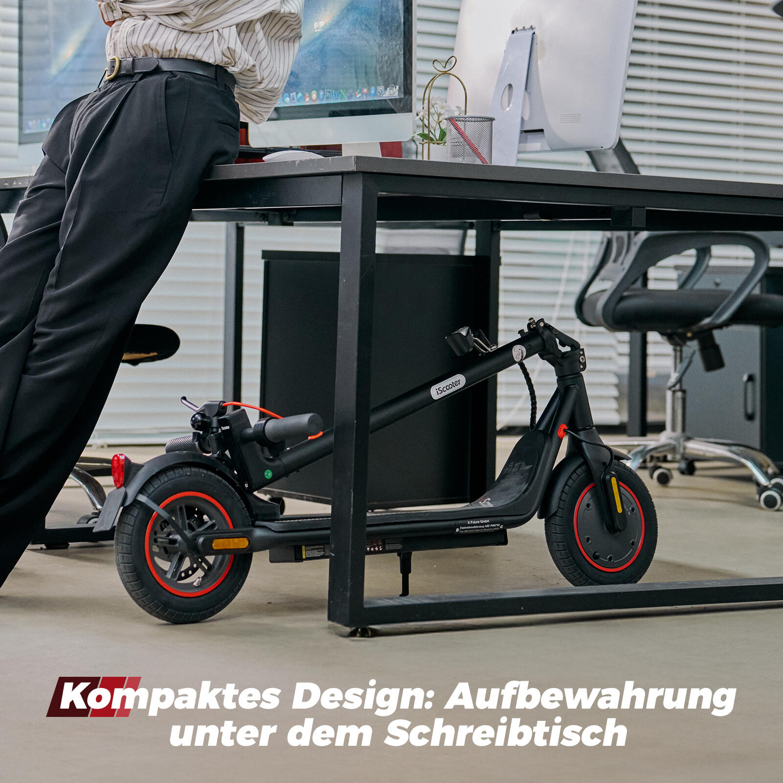 Trottinette électrique unisexe avec homologation ABE (homologation allemande) 6/7